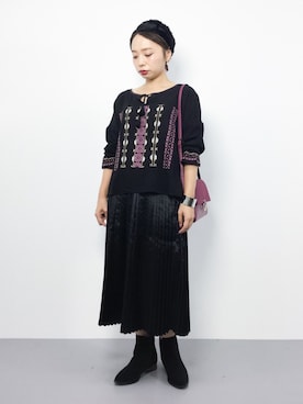 Rachelさん（レディース・149cm）の秋コーディネート