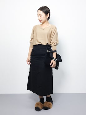 Rachelさん（レディース・149cm）の秋コーディネート