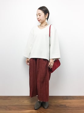 Rachelさん（レディース・149cm）の秋コーディネート