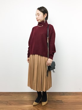 Rachelさん（レディース・149cm）の秋コーディネート