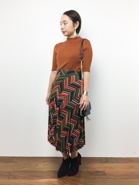 Rachelさん（レディース・149cm）の秋コーディネート