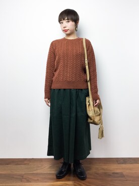 Rachelさん（レディース・150cm）の秋コーディネート