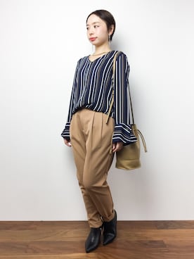Rachelさん（レディース・150cm）の秋コーディネート