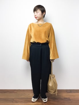 Rachelさん（レディース・150cm）の秋コーディネート
