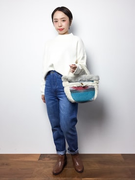 Rachelさん（レディース・150cm）の秋コーディネート