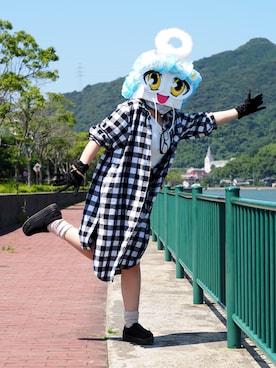 「アイテム（モッズコート）」を使った、さなせなぼなさん（レディース・162cm）の夏コーディネート