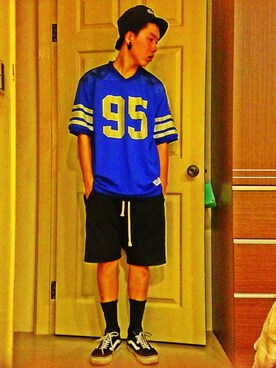 BarryZさん（メンズ・175cm）の夏コーディネート