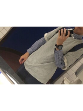 すみっこおにぎりさん（メンズ・174cm）の秋コーディネート