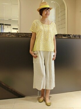 本社STAFFさん(レディース・164cm)の春コーディネート