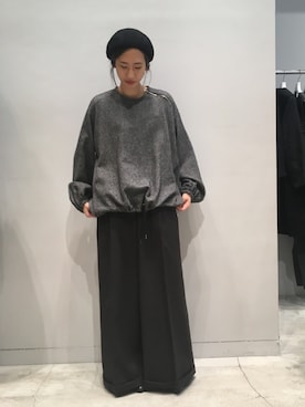 「ENROUTE_TOKYO」｜M.Kimさん（レディース・163cm）の冬コーディネート