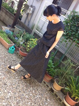 「NMB48」｜minepanさん（レディース・168cm）の夏コーディネート