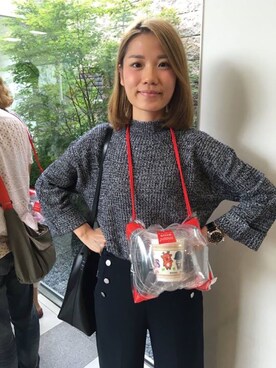 「PANERAI（パネライ）のアイテム」を使った、Arielさん（レディース・168cm）の秋コーディネート