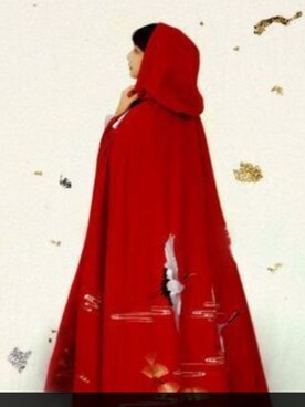 「アイテム（モッズコート）」を使った、小鹿lunaさん（レディース・168cm）の夏コーディネート