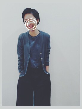 「RYU（リュー）のアイテム（パンツ）」を使った、tariさん（レディース・158cm）の夏コーディネート