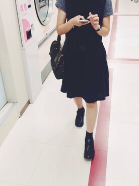 「n100（エヌワンハンドレッド）のアイテム」を使った、tariさん（レディース・158cm）の秋コーディネート