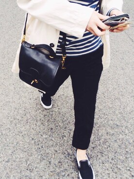 「ichi（イチ）のアイテム（ジャケット/アウター）」を使った、tariさん（レディース・158cm）の秋コーディネート