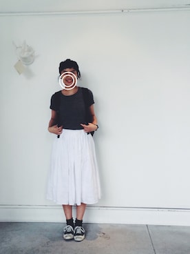 「n100（エヌワンハンドレッド）のアイテム」を使った、tariさん（レディース・158cm）の秋コーディネート