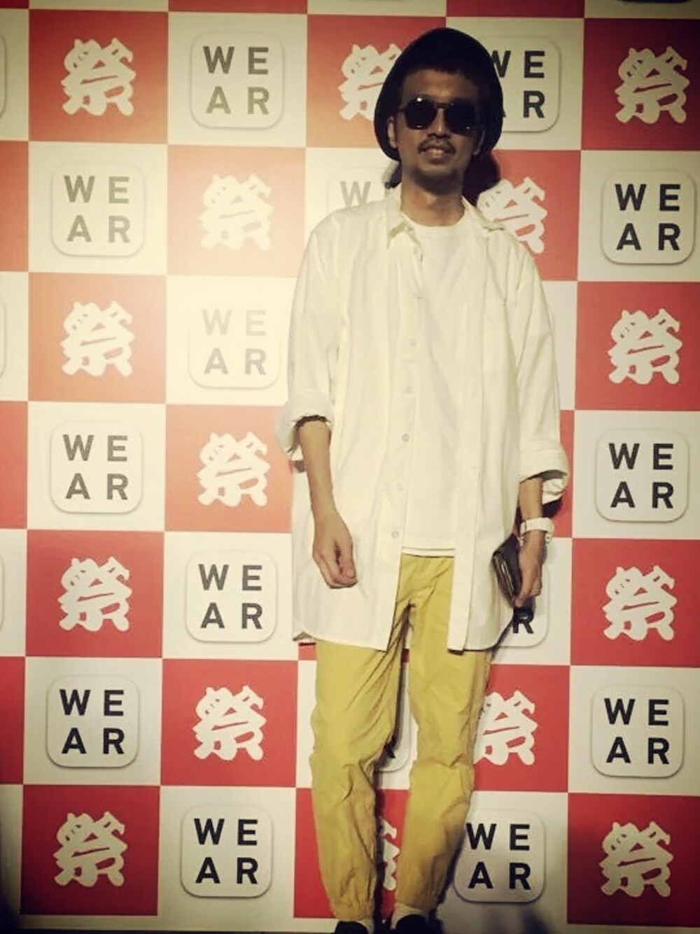 「WEAR FOR TAIWAN」｜「BEAMSのGoodwear / ポケットTEE（Tシャツ/カットソー）」を使った、plain-me_Akkoさん（メンズ・177cm）の夏コーディネートの1枚目の写真