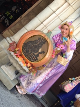 「TDL」｜「アイテム（ワンピース/ドレス）」を使った、みくっちゃんさん（レディース・162cm）の秋コーディネート