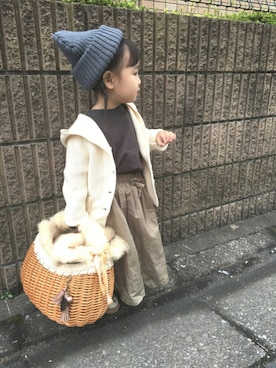「wearhalloween2016」｜「アイテム（ジャケット/アウター）」を使った、api *✲ﾟ*｡さん（キッズ・80cm）の秋コーディネート