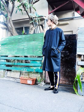 「banalchicbizarre」｜「アイテム（ジャケット/アウター）」を使った、ADDさん（メンズ・173cm）の冬コーディネート