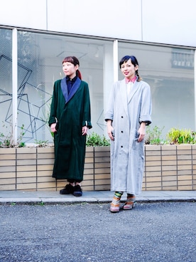「banal chic bizarre」｜「アイテム（シューズ）」を使った、ADDさん（レディース・155cm）の春コーディネート