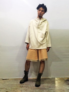 「banal chic bizarre（バナルシックビザール）のアイテム」を使った、ADDさん（メンズ・175cm）の夏コーディネート