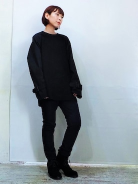 「banal chic bizarre（バナルシックビザール）のアイテム」を使った、ADDさん（レディース・165cm）の夏コーディネート