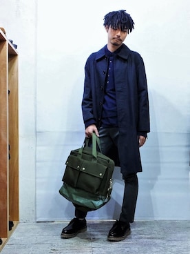「ボストンバッグ」｜ADDさん（メンズ・175cm）の秋コーディネート
