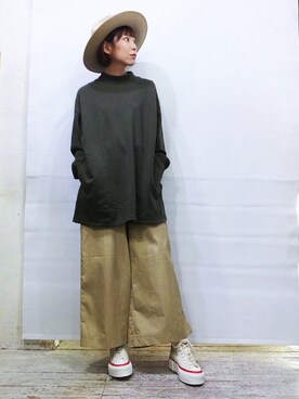 「バナルシックビザール」｜ADDさん（レディース・151cm）の秋コーディネート