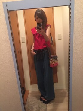 mikaさん（レディース・160cm）の夏コーディネート