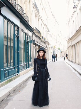「wearsg」｜「アイテム（ハンドバッグ）」を使った、Jessica Thamさん（レディース・161cm）の冬コーディネート