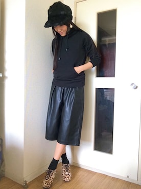「DOLCE&GABBANA（ドルチェアンドガッバーナ）のアイテム（ブーティ）」を使った、KIYOKOHさん（レディース・163cm）の秋コーディネート