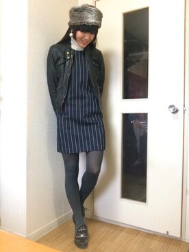 KIYOKOHさん（レディース・163cm）の冬コーディネート