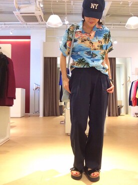 KIYOKOHさん（レディース・163cm）の夏コーディネート