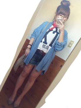 🅰🅺🅴🅼🅸さん(レディース・151cm)の春コーディネート