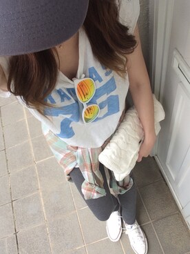 🅰🅺🅴🅼🅸さん（レディース・151cm）の夏コーディネート