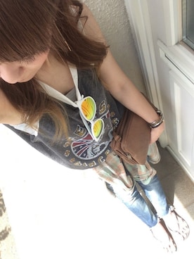 「アイテム（ビーチサンダル）」を使った、🅰🅺🅴🅼🅸さん（レディース・151cm・30代）の夏コーディネート