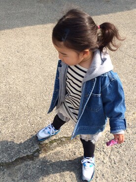 mmkさん（キッズ・90cm）の春コーディネート