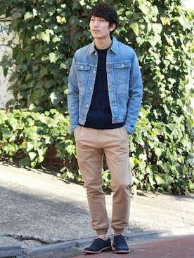 Rikuさん（メンズ・181cm）の冬コーディネート