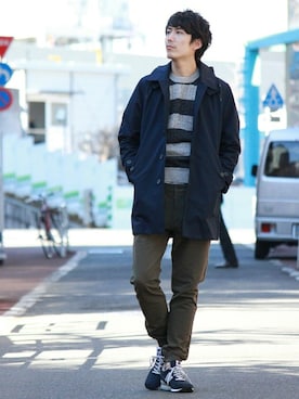 Rikuさん（メンズ・181cm）の冬コーディネート