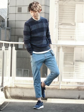 Rikuさん（メンズ・181cm）の春コーディネート