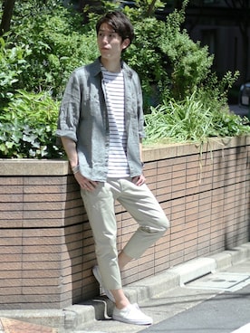 Rikuさん（メンズ・181cm）の夏コーディネート