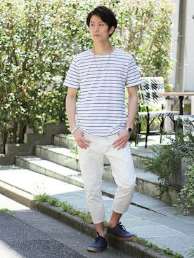 Rikuさん（メンズ・181cm）の夏コーディネート