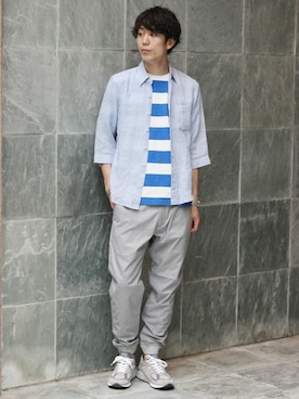 Rikuさん（メンズ・181cm）の夏コーディネート