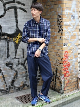 Rikuさん（メンズ・181cm）の夏コーディネート