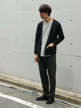 「先取り」｜Rikuさん（メンズ・181cm）の秋コーディネート