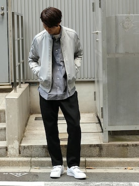 Rikuさん（メンズ・181cm）の秋コーディネート