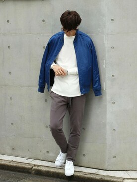 Rikuさん（メンズ・181cm）の秋コーディネート