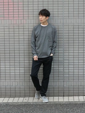 「Journal Standard TRISECT（トライセクト）のアイテム」を使った、Rikuさん（メンズ・181cm）の冬コーディネート